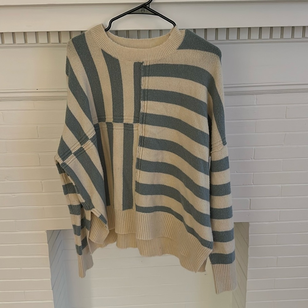 Size Small, Blue Striped Sweater, Size Small, Brand: By Together
